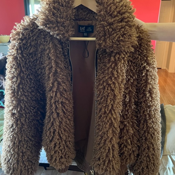 Faux Fur Bomber - Picture 1 of 6